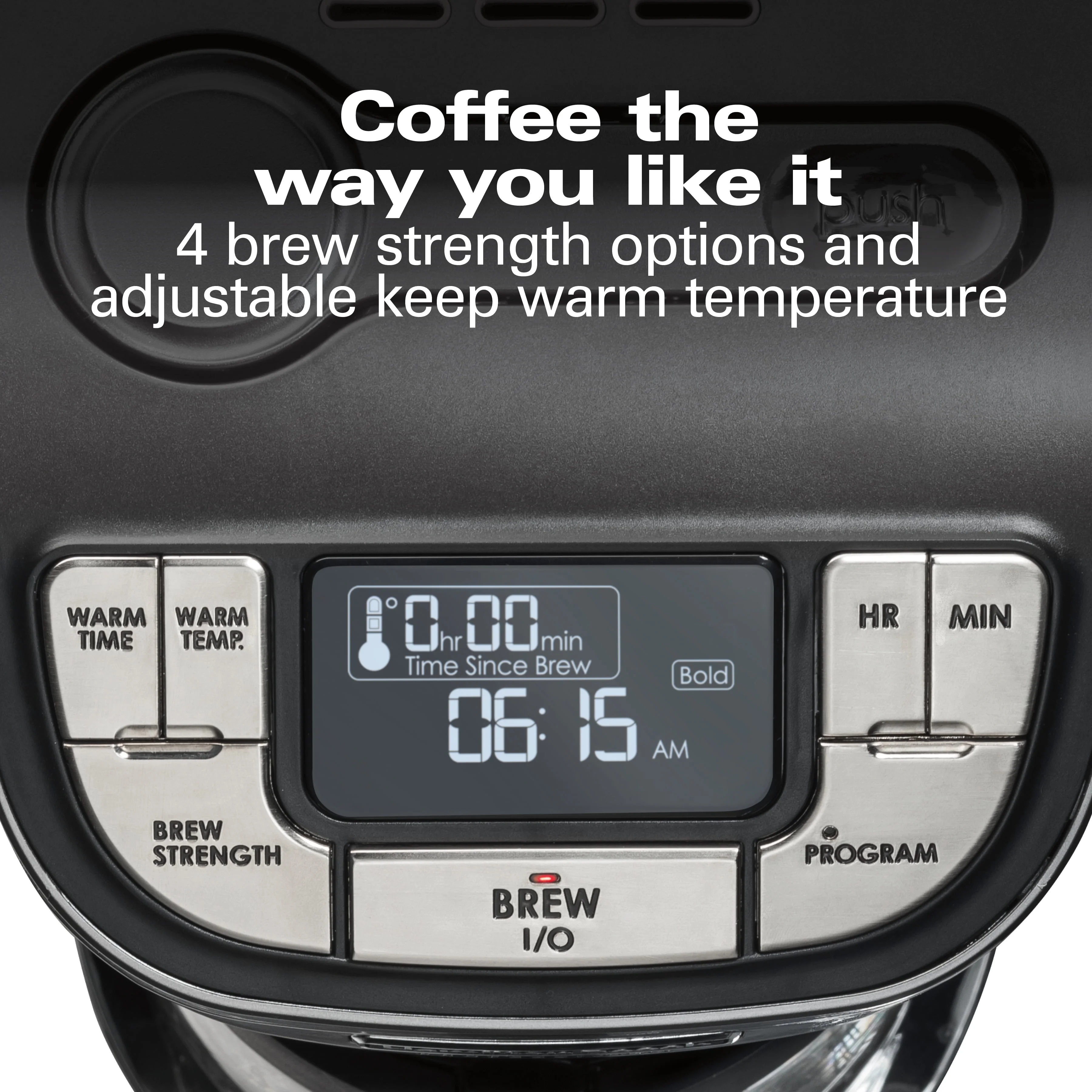Hamilton Beach Professional Programmable Coffee Maker, 12 Cups, 60 fl. oz. Reservoir Capacity, 49500