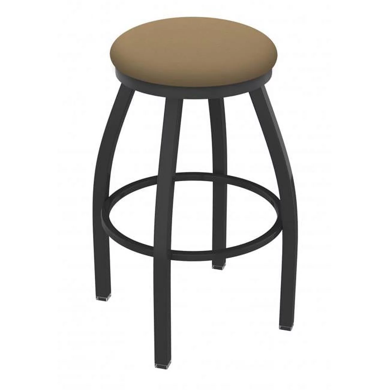 30 in. XL 802 Misha Swivel Bar Stool with Pewter & Canter Sand Seat