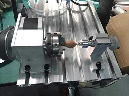 CNCTOPBAOS Cnc Milling Machine Rotational Axis Cnc Router Rotary Table Rotary a Axis 4th Axis