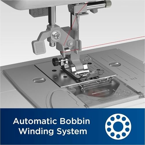 Brother CP60X Computerized Sewing Machine, 60 Built-in Stitches, LCD Display, 7 Included Feet, White