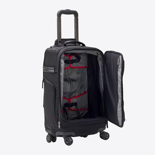 Trilogy Modular System I Modular 4-wheel spinner carry-on, with two zip-off bags! All 3 are Expandable! You get 3 bags in 1! Mix and match; take apart to fit crowded airplane spaces (Blue)