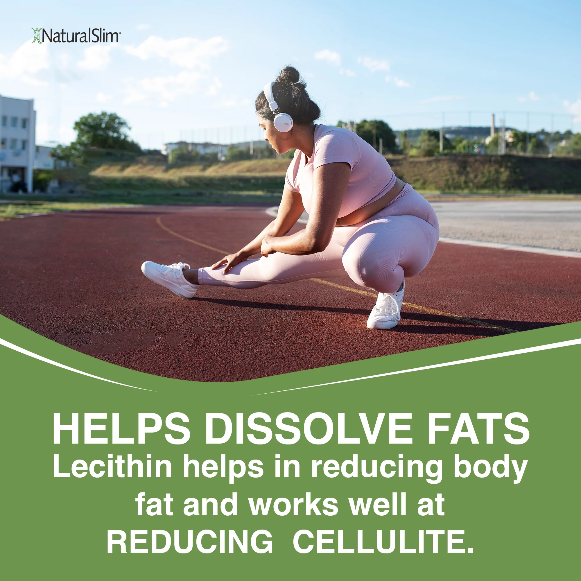 NaturalSlim Leciclean® - Soy Lecithin Granules with Choline - Pure Lecithin Powder, 454 grams