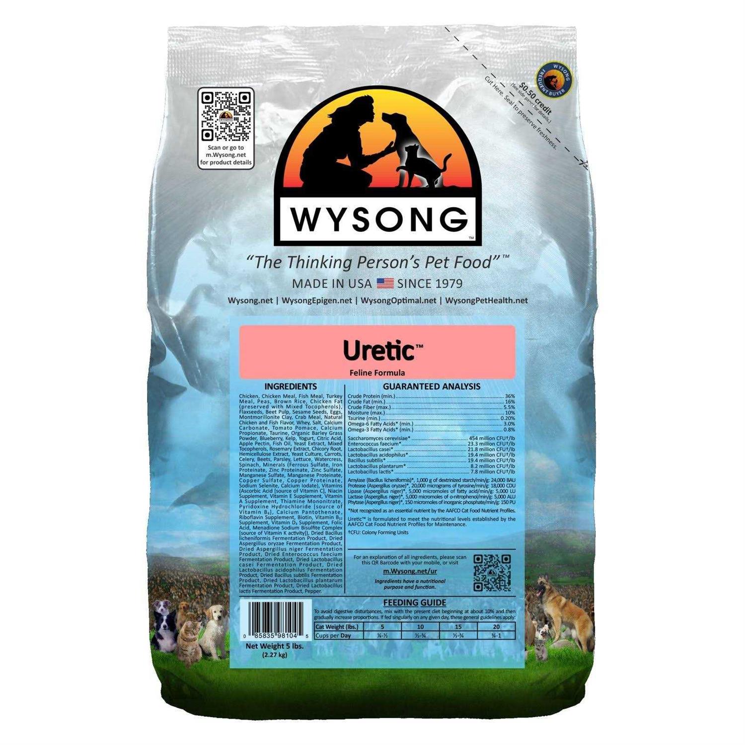 Wysong Uretic Cat Dry Food - Pet Supplies online store