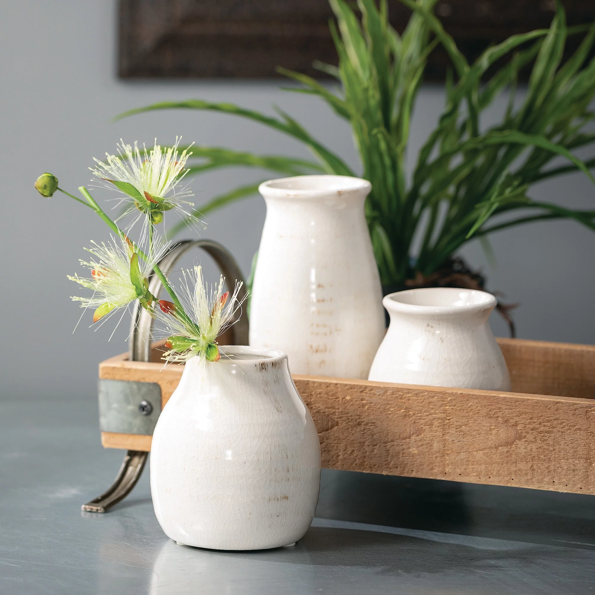 Sullivans Set of 3 Petite Ceramic Vases 3