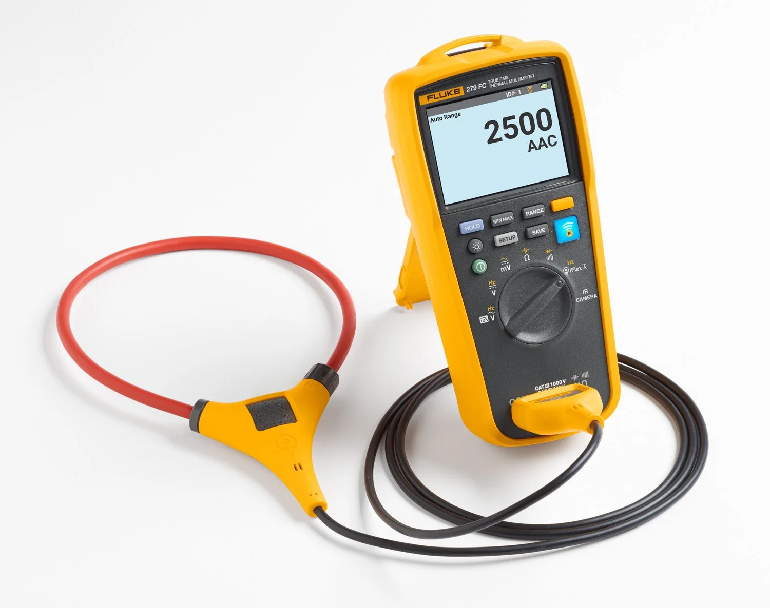 FLUKE FLK279FC/IFLEX Digital Multimeter Kit,LCD,3 yr. Wty.