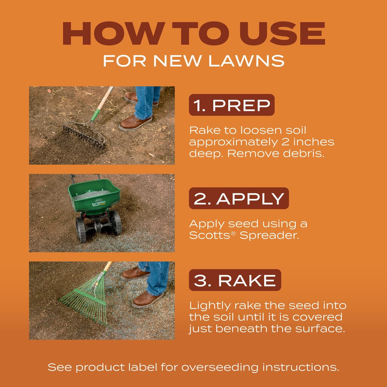 Scotts Turf Builder Grass Seed Bermudagrass with Fertilizer and Soil Improver, Drought-Tolerant, 1 lb.