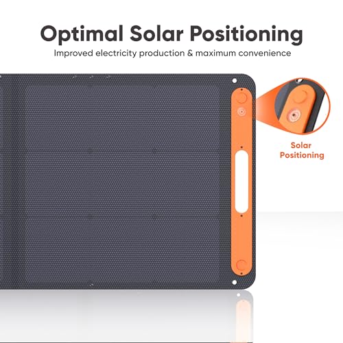 Jackery SolarSaga 200W Portable Solar Panel, IP68 with Sunlight Angle Indicator, Compatible with Jackery 1500 Pro/2000Pro/2000 Plus/3000Pro Solar Generator, for Rooftops Outdoor Camping and RVs
