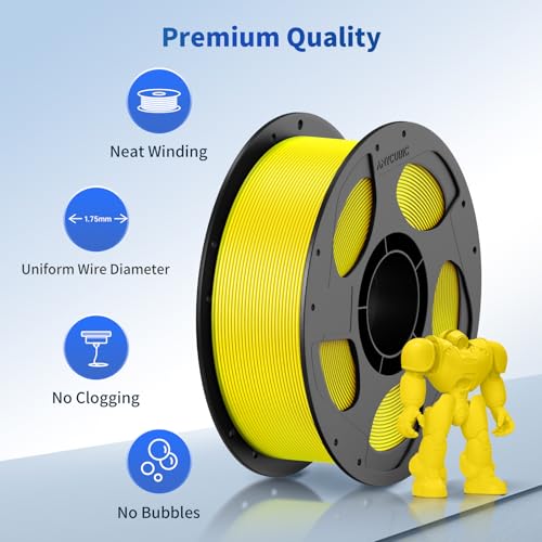 ANYCUBIC PLA+ 3D Printer Filament Bundle, PLA Plus 1.75mm Dimensional Accuracy +/- 0.02mm, Fit Most FDM 3D Printers, 1KG Spool, 2KG Gray+Gray