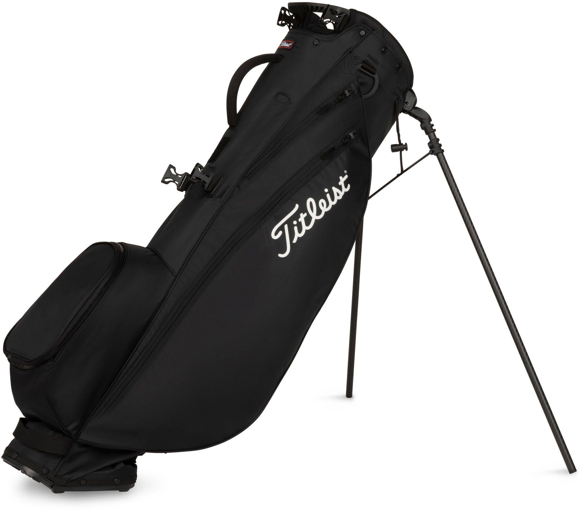 Titleist Players 4 Carbon Stand Bag - Black