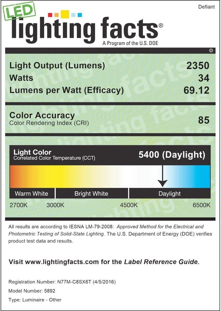 Defiant 180° White LED Wi-Fi Video Motion Security Light