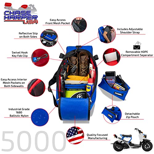 Ruckus 5000 Under The Seat Bag - Compatible with All Ruckus Model Years With Stock Frame - Water and Tear-Resistant, Industrial Grade 1000D Nylon – Backwoods Camo