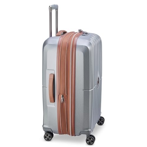 DELSEY PARIS Carrousel Hardside Expandable Luggage with Spinner Wheels, Navy, Carry-on 21 Inch