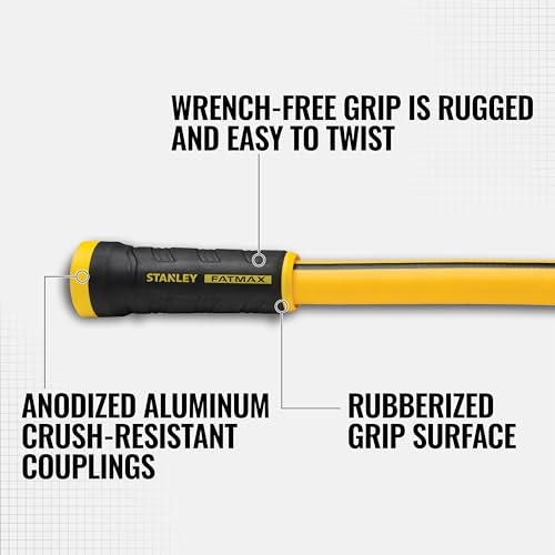 Stanley Fatmax Professional Grade Water Hose, 50' x 5/8