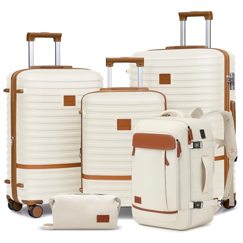 Joyway Expandable Carry on Luggage Sets Airline Approved, Lightweight Hard Shell 20 Inch Carry-on Suitcase with Spinner Wheels