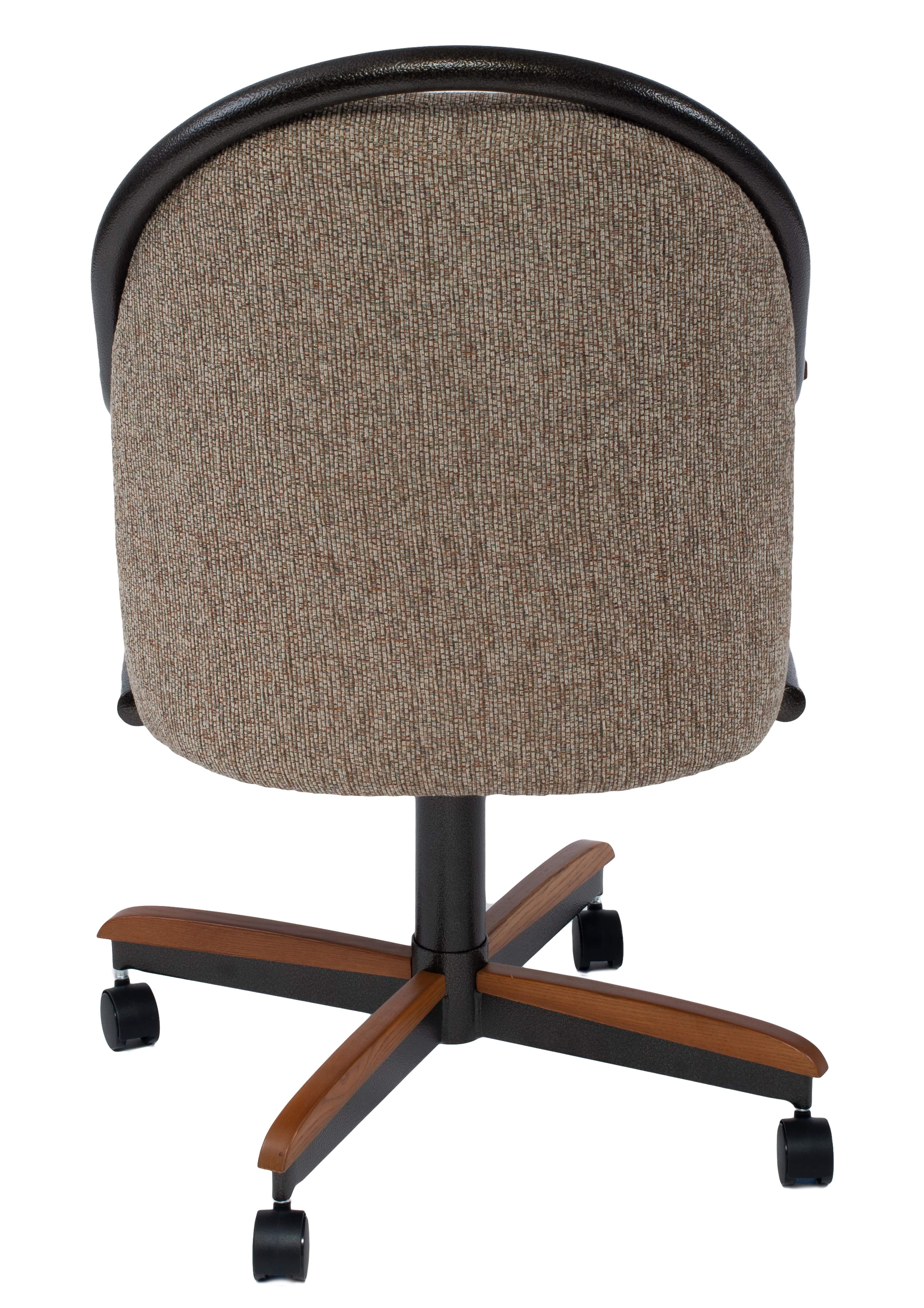 Caster Chair Tilt Rolling and Swivel Casual Dining Chair