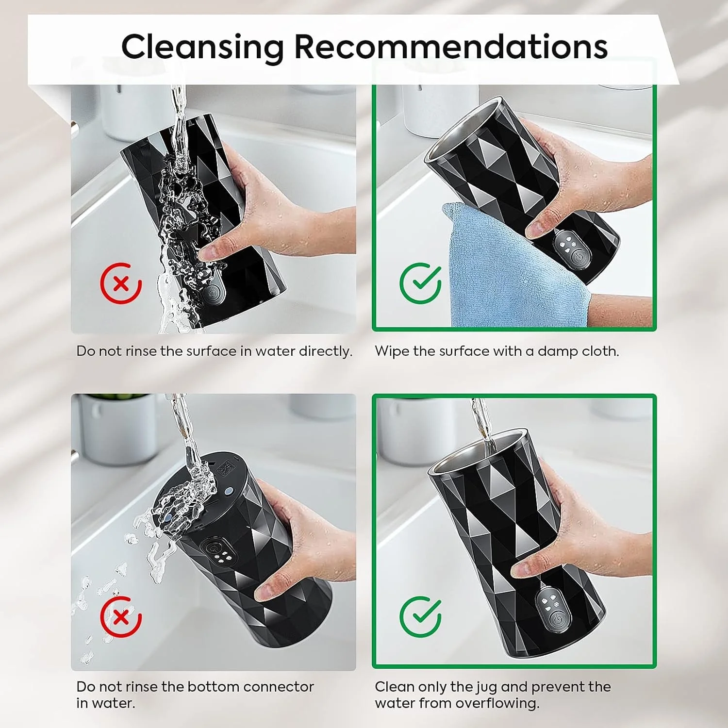 240ML 8.1 oz Electric Milk Frother, Milk Steamer, Automatic Stainless Steel Foam Maker with Hot &Cold Milk Functionality