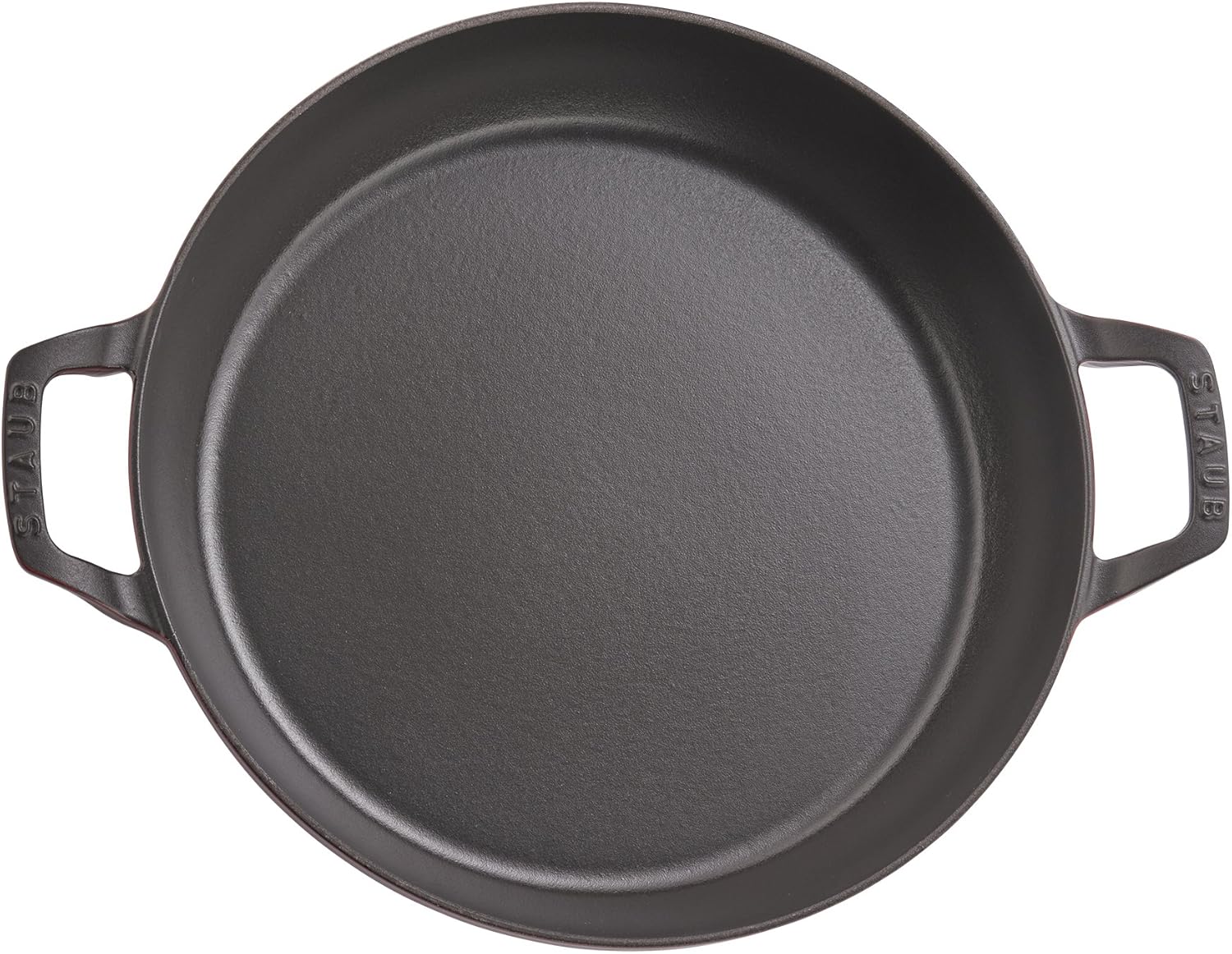 Staub Cast Iron 3.5-qt Braiser with Glass Lid - Grenadine