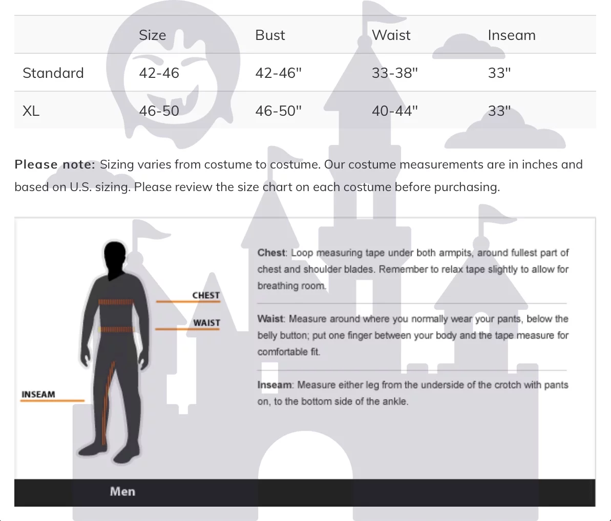 Mortal Kombat Men's Sub Zero Costume