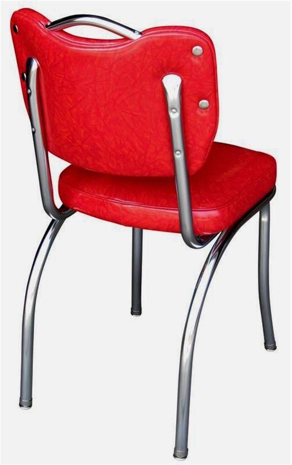 Handle Back Diner Chair with Single Tone Channel Back & 2