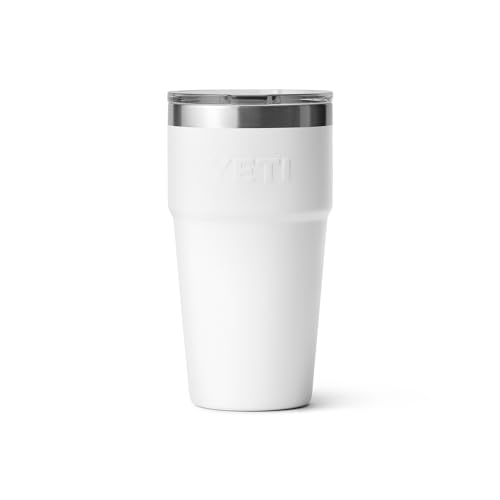 YETI Rambler 20 oz Stackable Tumbler, Stainless Steel, Vacuum Insulated with MagSlider Lid