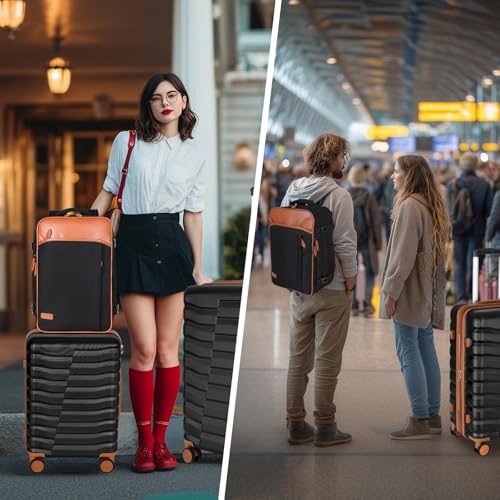 Lightweight Luggage with Spinner Wheels & YKK Zipper, 3-Piece Travel Suitcase ABS+PC Hardshell Luggage Set with TSA Lock, Light Avocado Green (20+24+28 inch)