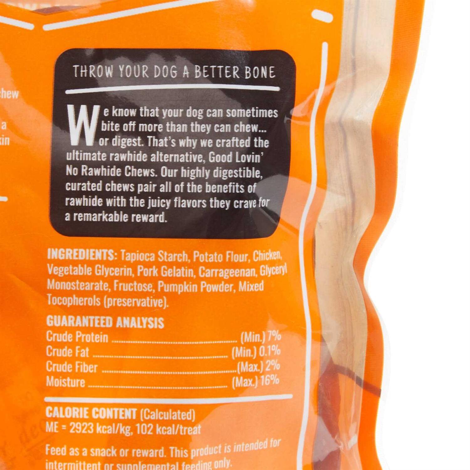 Good Lovin No Rawhide Pumpkin Flavored Puppy Teething Rings - Pet Supplies online store