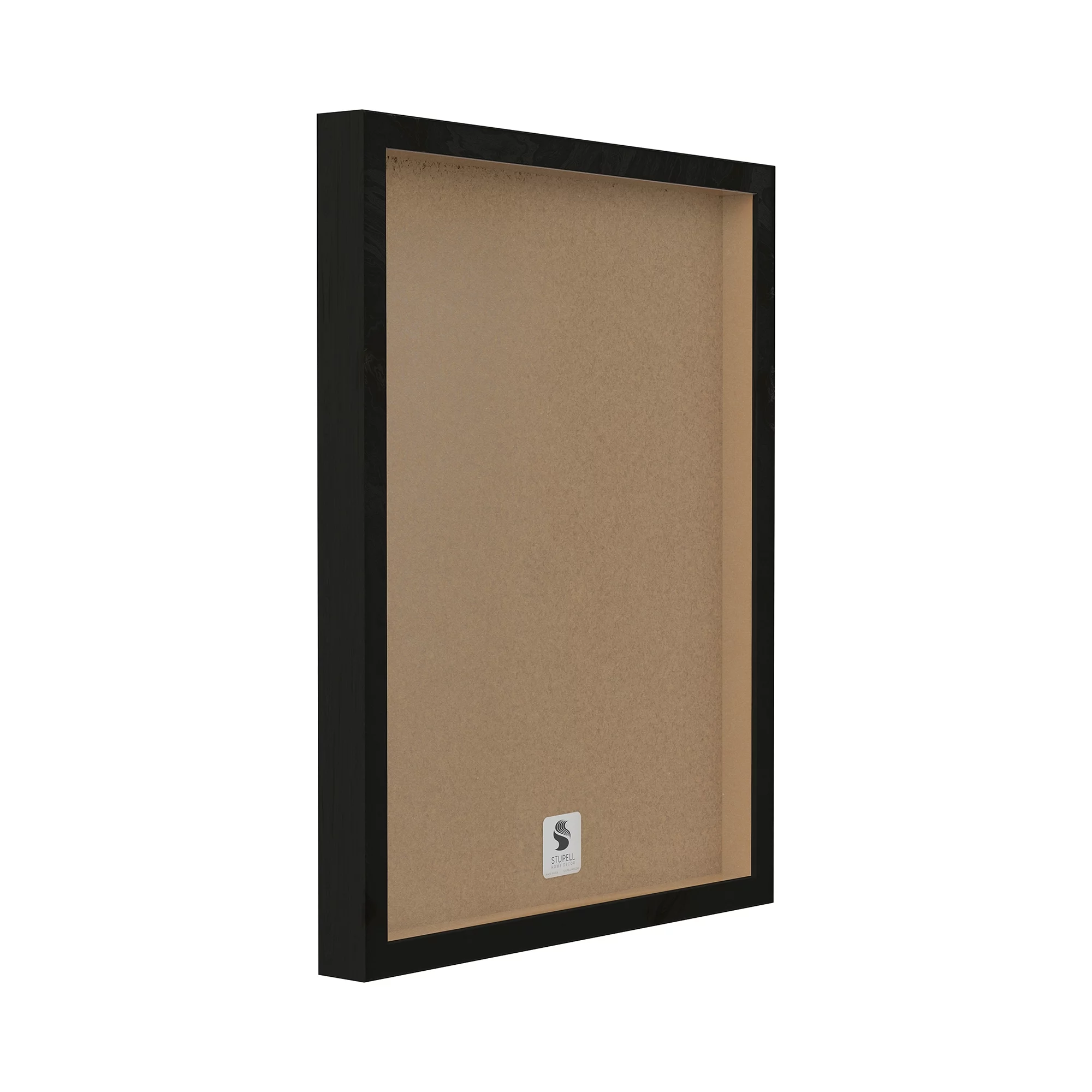 Stupell Industries Deer in Mountain Scenery Animals & Insects Painting Black Framed Art Print Wall Art, 11 x 14