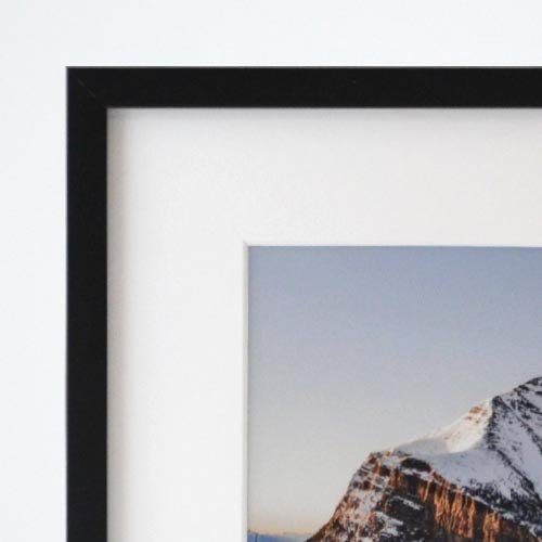 22 x 42 1/2 Satin Black Metal Frame (Ashford) 22x42.5 inches