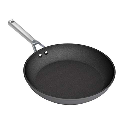 Ninja Foodi ZEROSTICK 24cm Frying Pan, [C30024EU] Hard Anodised Aluminium, Non-Stick, Induction Compatible