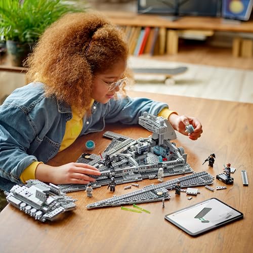 LEGO Star Wars Imperial Star Destroyer Building Toys Set - Build & Display for Boys & Girls, Ages 10+ - Gift for Birthdays - Star Wars Darth Vader & 6 Minifigure Toys - 75394