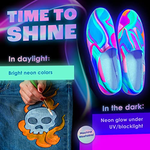 neon nights Glow in the Dark Paint