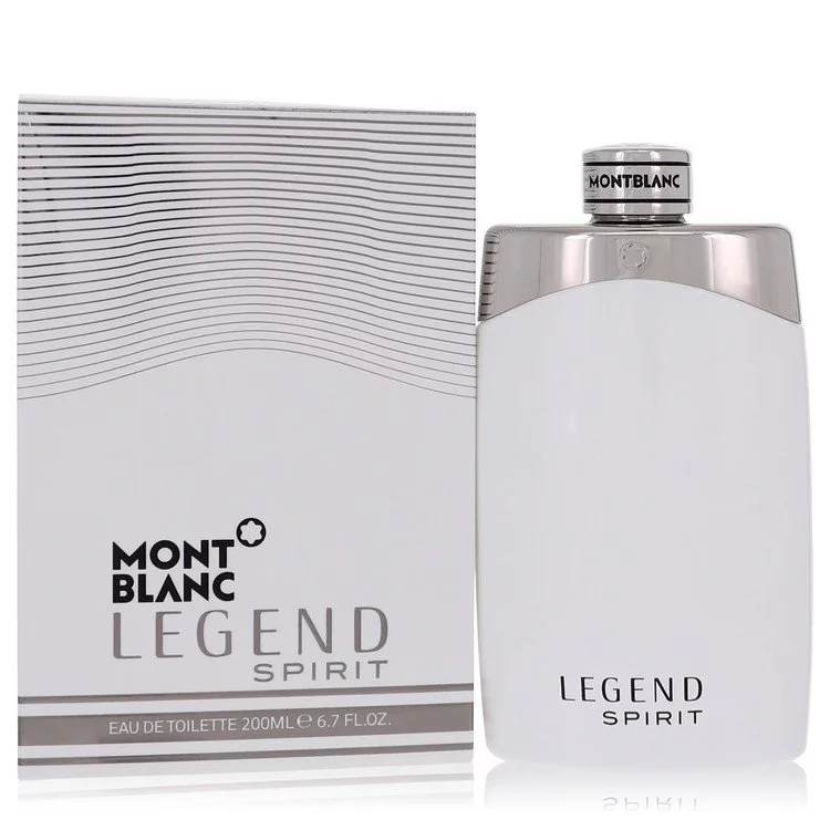 Montblanc Legend Spirit by Mont Blanc Eau De Toilette Spray 6.7 oz for Men - Brand New