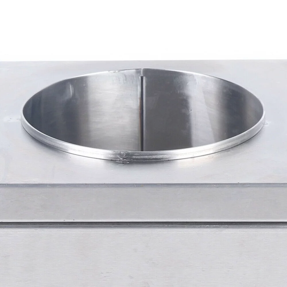 Miumaeov Electric Food Sauce Warmer Heater 150W Single Head Nacho Cheese Warmer Dispenser Machine Stainless Steel Hot Fudge Warmer Electric Cheese Sauce Warmer with 86-230℉ Adjustable Silver