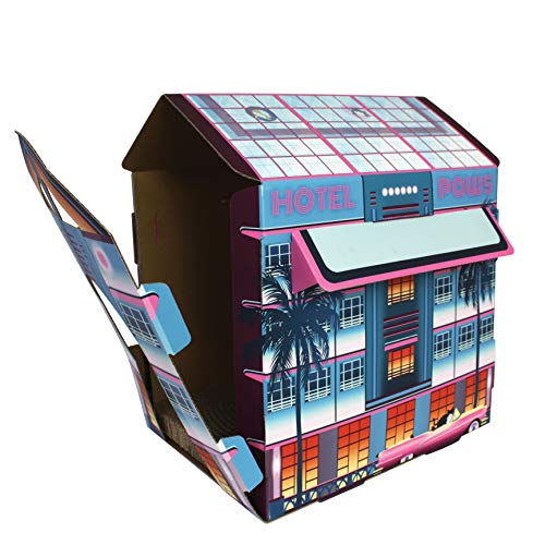 Christmas Cat House & Cat Scratcher w/Bonus Catnip Included