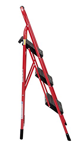 COSCO 2-Step Big Step, Steel Step Stool, Gray