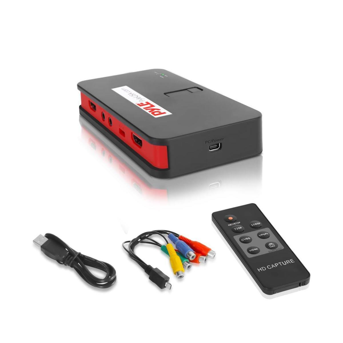 Pyle Pvrc52 HD External Capture Card Video Full HD 1080p Video Recording System