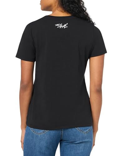 Karl Lagerfeld Paris Women's Bonjour Logo T-Shirt