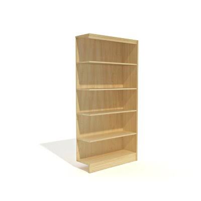 Durecon Standard Bookcase Palmieri Finish: Natural Maple, Size: (4 Shelves) 60x22 H x 36x22 W x 12x22 D