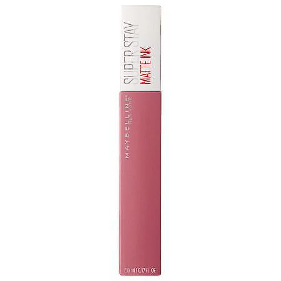 Maybelline SuperStay Matte Ink Liquid Lipstick, Lip Makeup, Lover 0.17fl oz