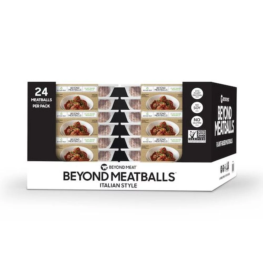 Beyond Meat Ready To Cook Plant Based Meatballs, 20 Ounce -- 16 per case