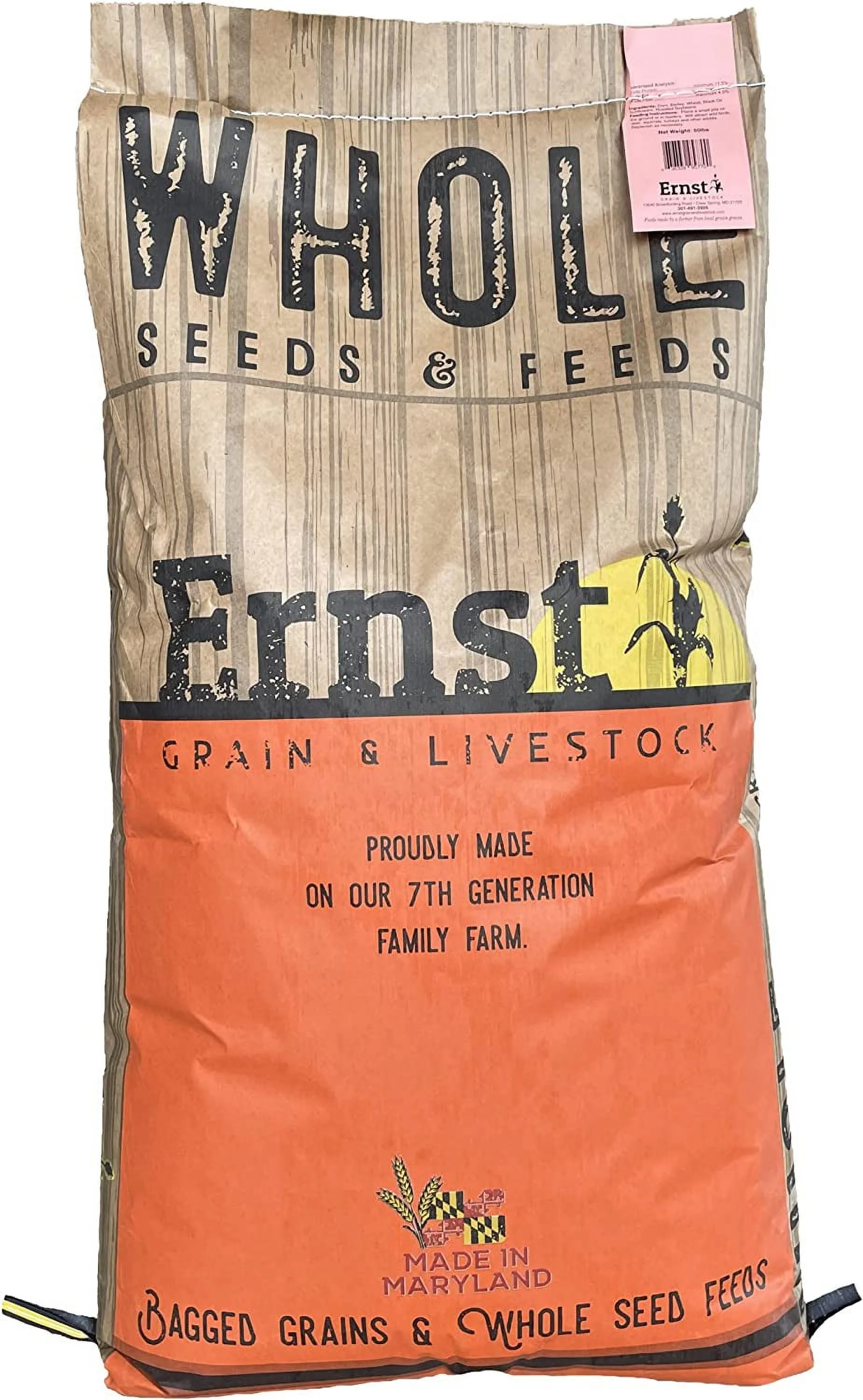 Shelled Corn, Non-GMO – Perfect Feed for Deer, Squirrels, Chickens, Ducks, Rabbits, Geese, and More! (50 lb)