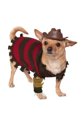 Rubies A Nightmare on Elm Street: Freddy Krueger Pet Costume for Dogs or Cats, Large