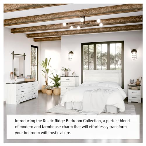 Prepac Sonoma Traditional Tall Nightstand Side Table with 3 Drawers, Functional Tall 3-Drawer Bedside Table 16