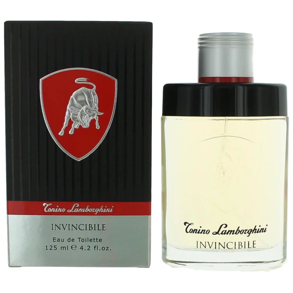 Lamborghini Invincible by Tonino Lamborghini Eau De Toilette Spray 4.2 oz for Men