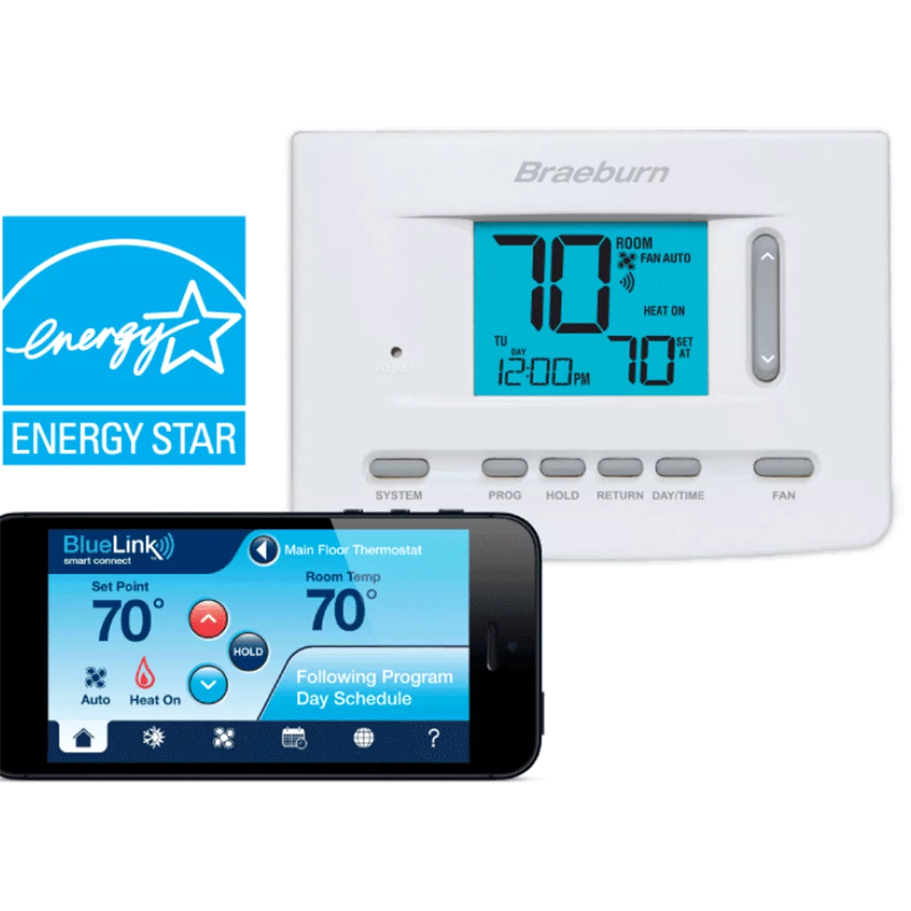 Braeburn 7205 Universal WiFi Thermostat with BlueLink