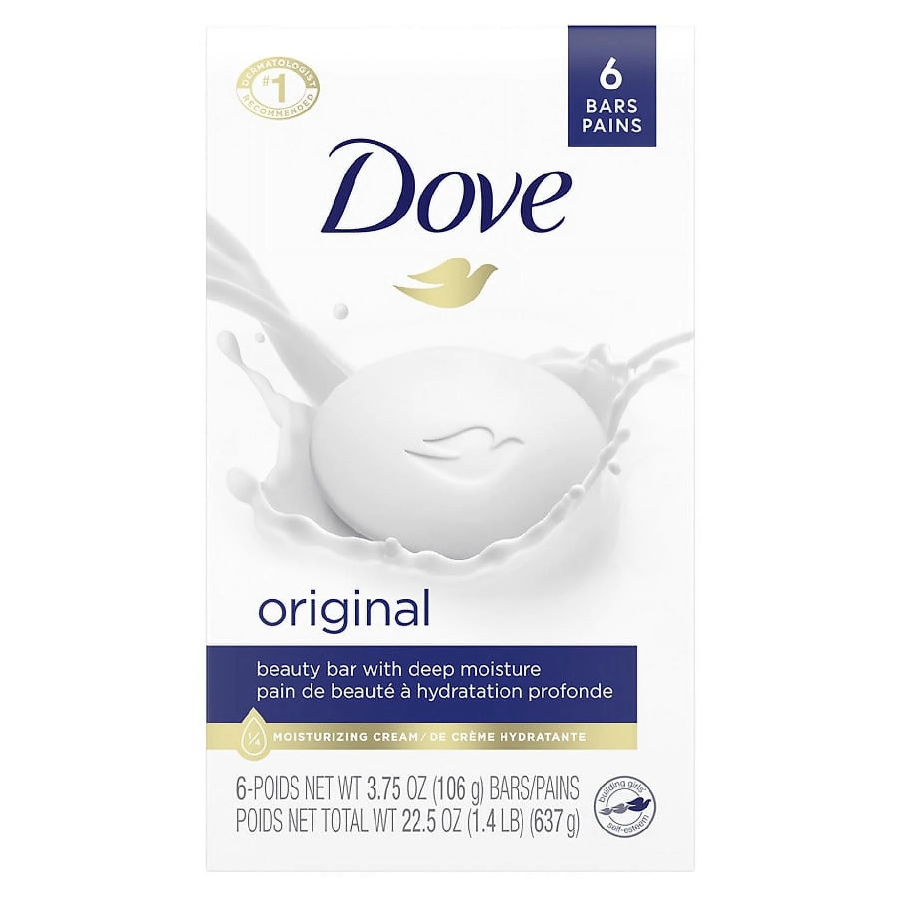 Dove Gentle Skin Cleanser3.75oz 6 ea Pack of 2