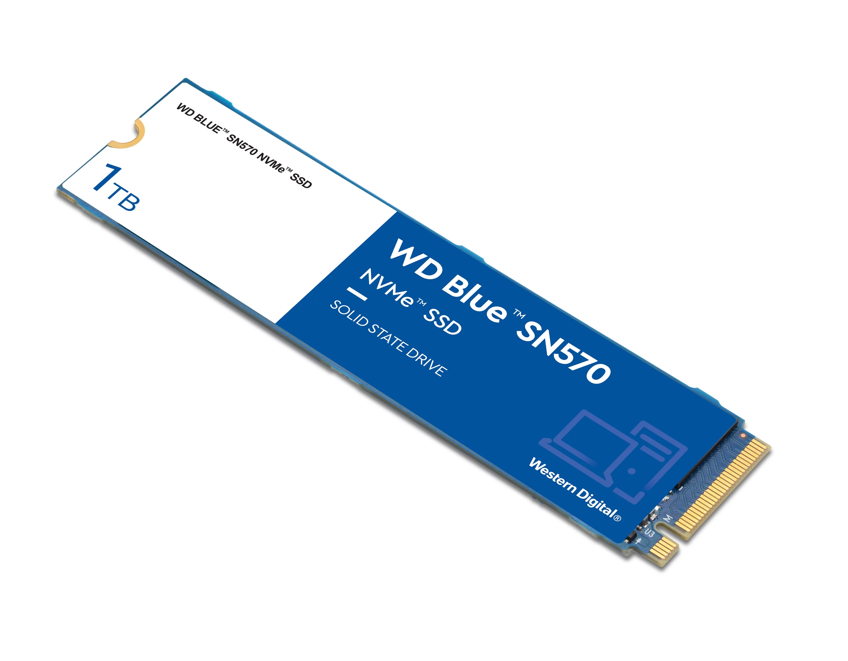 WD Blue 1TB SN570 NVMe SSD - WDBB9E0010BNC-WRWN