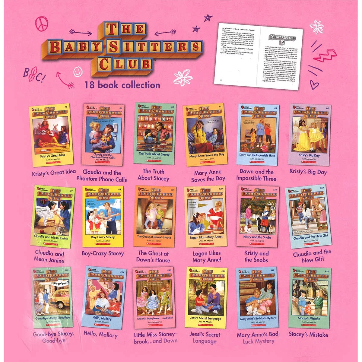 The Babysitters Club: 18-Book Collection