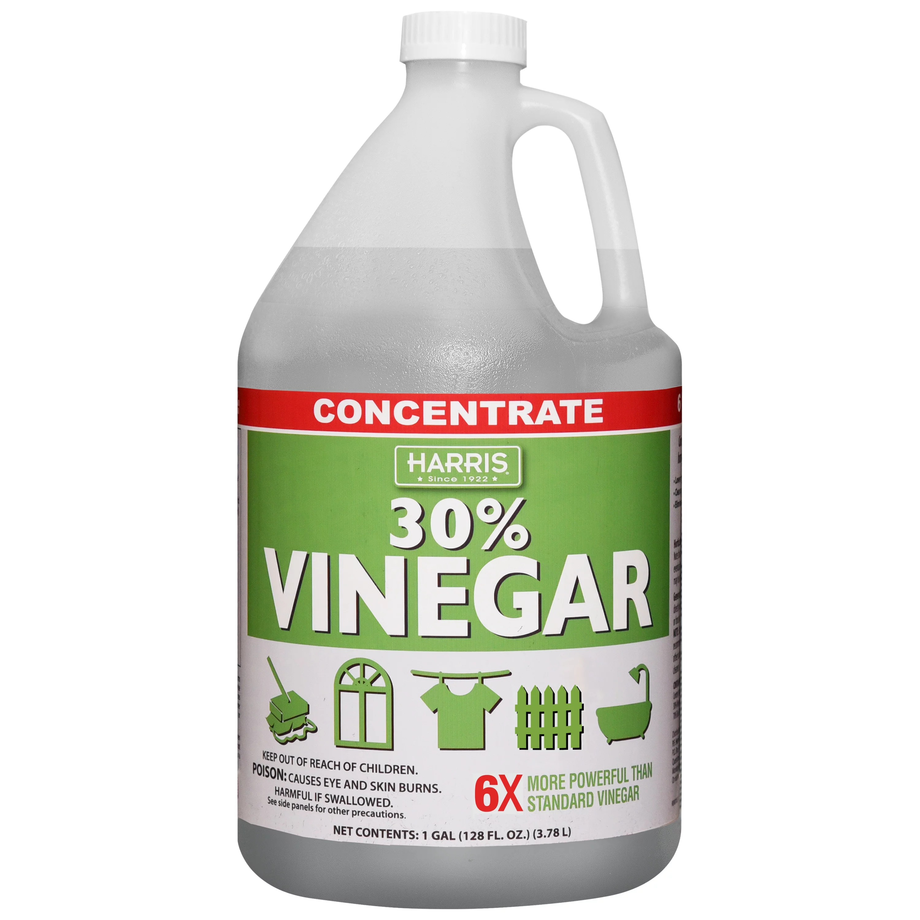 Harris 30% Vinegar Cleaner Concentrate, 1 Gallon