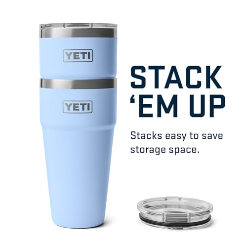 YETI Rambler 30 oz Stackable Tumbler, Stainless Steel, Vacuum Insulated with MagSlider Lid